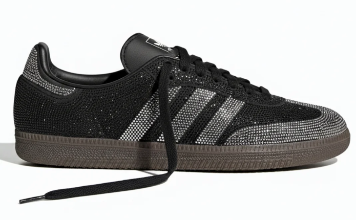 Adidas Samba OG WMNS - Rhinestone Black/Silver (IH9052)