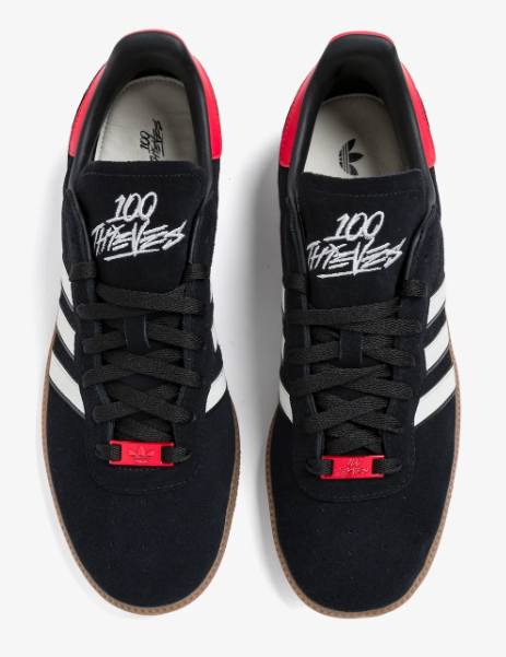 adidas Originals x 100 Thieves 'Palos Hills' Shoe – Core Black