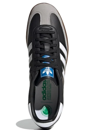 Adidas Samba Vegan - Black/White/Brown (H01878)