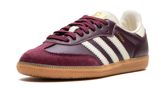 Adidas Samba OG WMNS - Maroon/Cream White (ID0477)