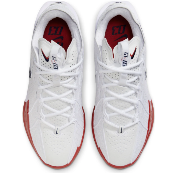 Nike Air Zoom GT Cut 3 EP 'White/Black/Red' – DV2918-103