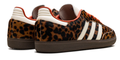 Adidas Women's Samba OG Sneaker – Leopard Pack (Cream/Orange)