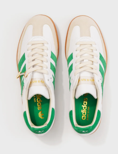 Adidas x Sporty & Rich Samba OG - White/Jolly Green