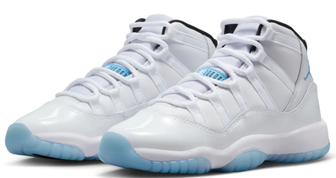 Air Jordan 11 Retro 'Legend Blue' Big Kid 378038-104