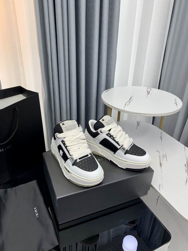 Amiri MA-1 Low-Top Sneakers – White/Black