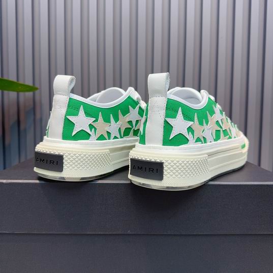 Amiri Stars Court Low-Top Sneaker – Green / White