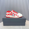 Amiri Stars Low-Top Sneaker – White / Red
