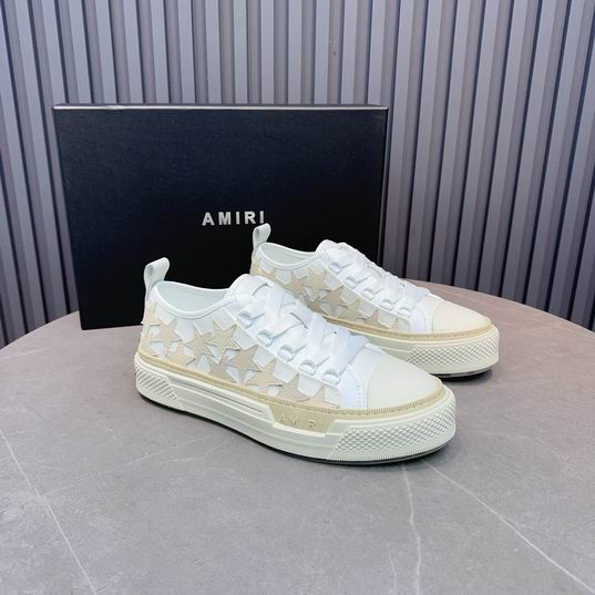 Amiri Stars Court Sneaker – White / Cream