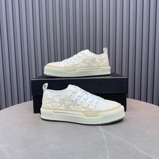 Amiri Stars Court Sneaker – White / Cream
