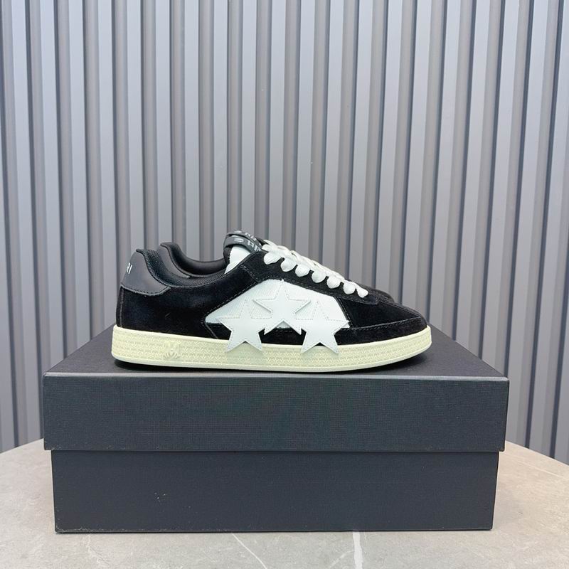 Amiri Stars Low-Top Sneaker – Black / White