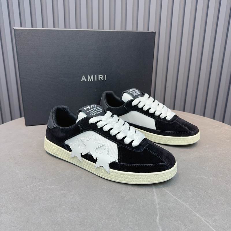 Amiri Stars Low-Top Sneaker – Black / White