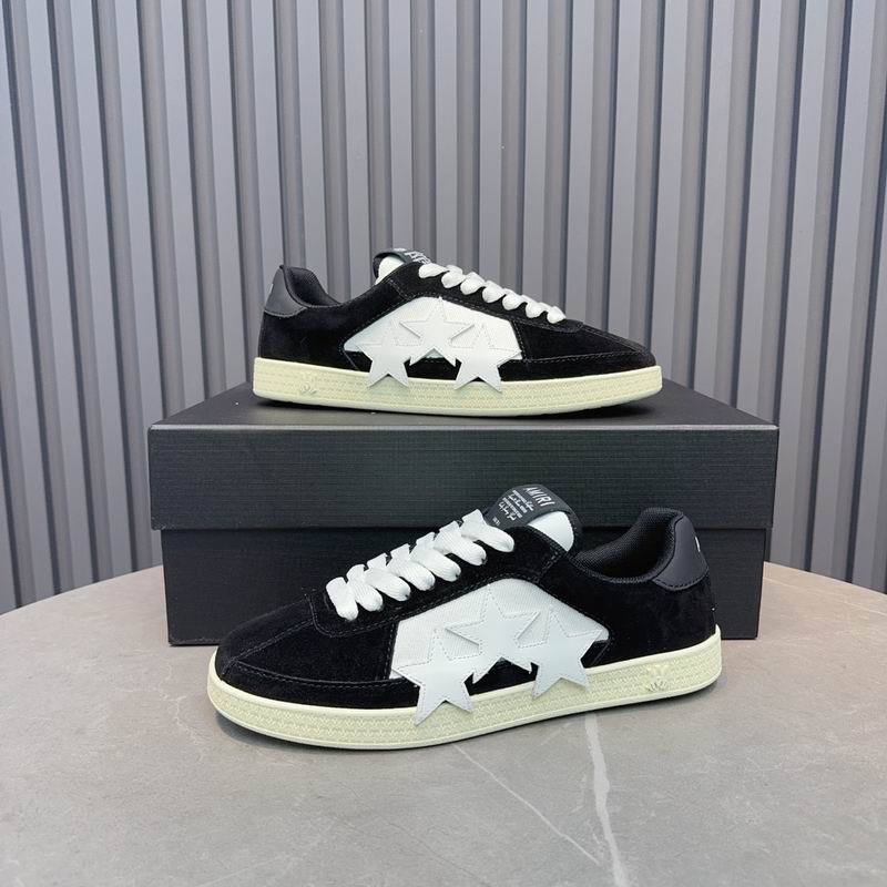 Amiri Stars Low-Top Sneaker – Black / White