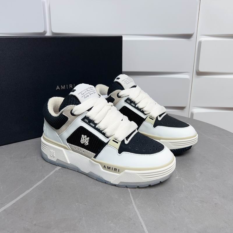 Amiri MA-1 Low-Top Sneaker – White / Black