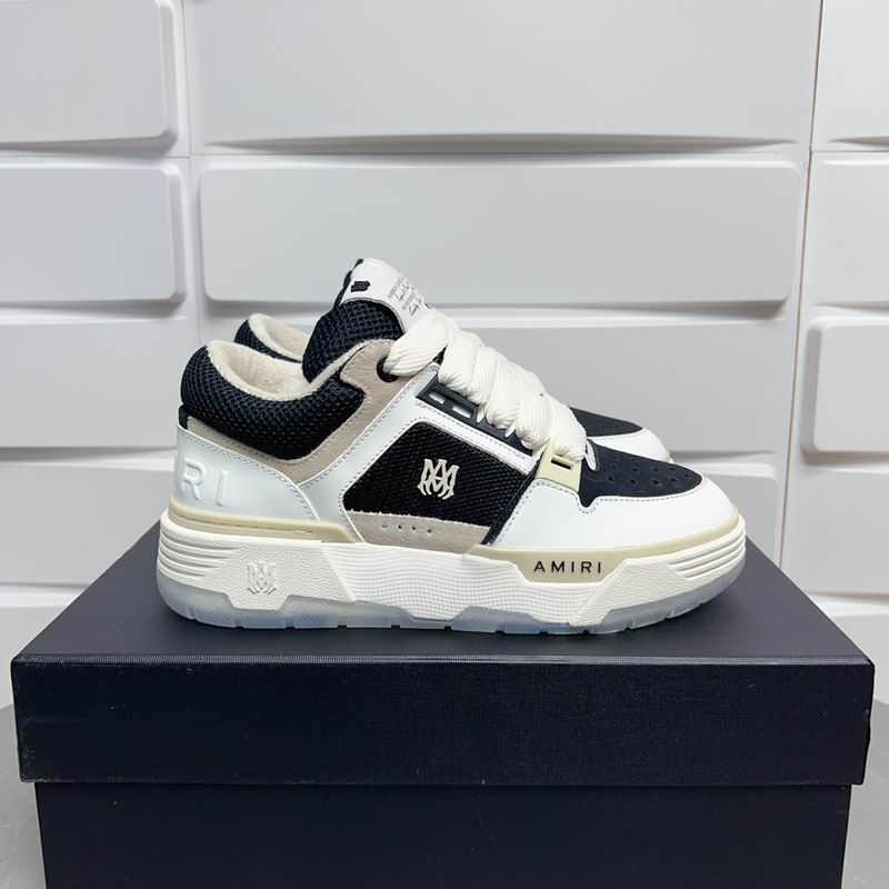 Amiri MA-1 Low-Top Sneaker – White / Black