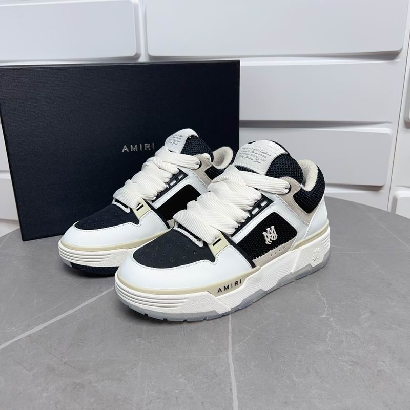 Amiri MA-1 Low-Top Sneaker – White / Black