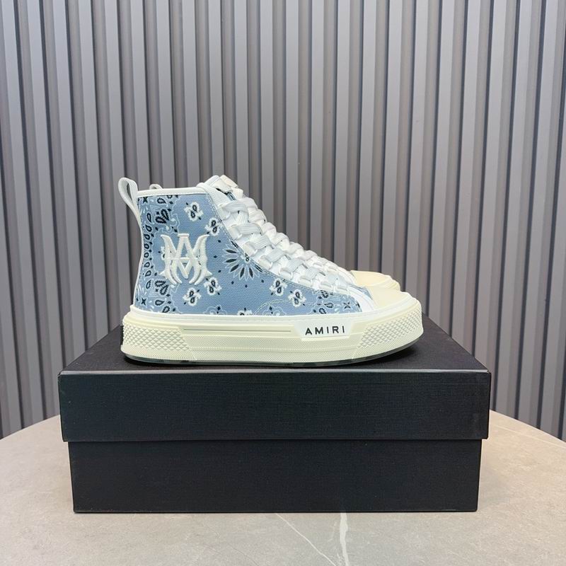 Amiri MA-1 High Top — Blue Bandana