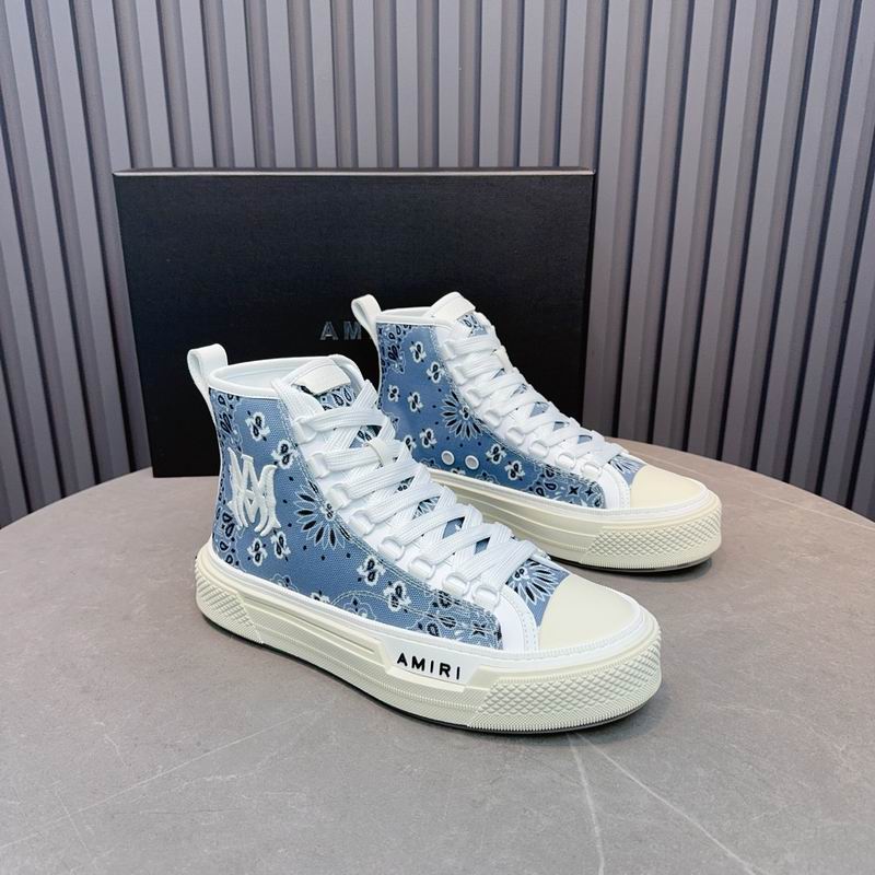 Amiri MA-1 High Top — Blue Bandana
