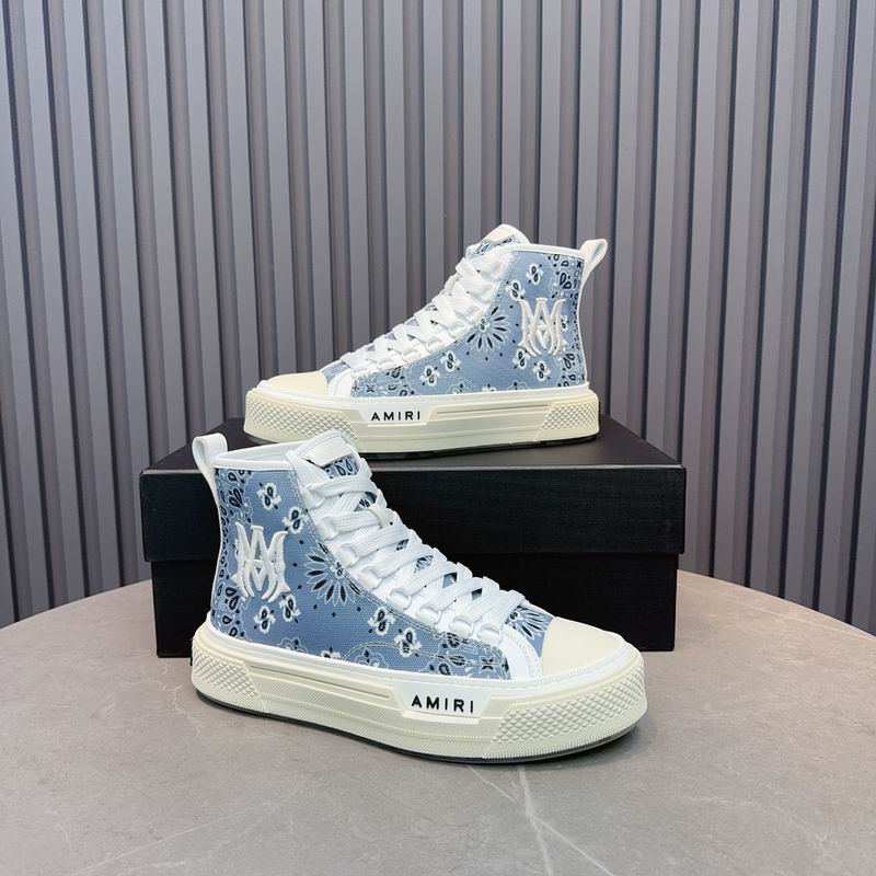 Amiri MA-1 High Top — Blue Bandana