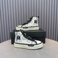 Amiri Court High — White / Black Bandana