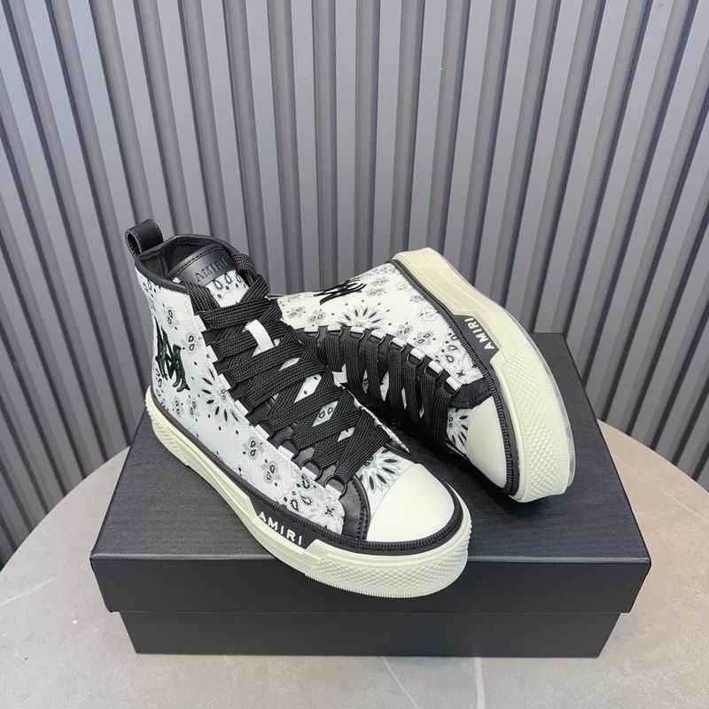 Amiri Court High — White / Black Bandana