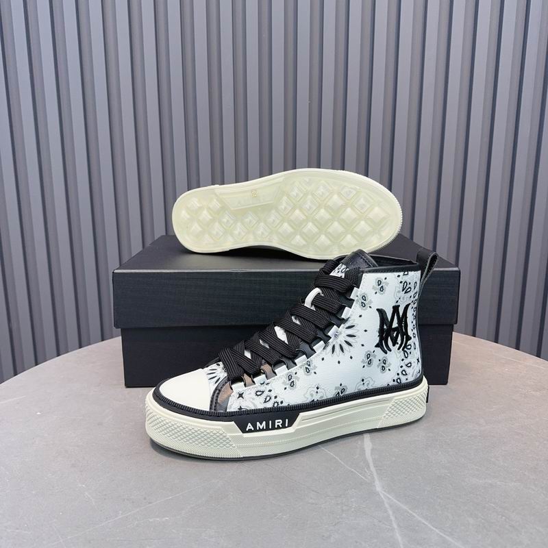 Amiri Court High — White / Black Bandana