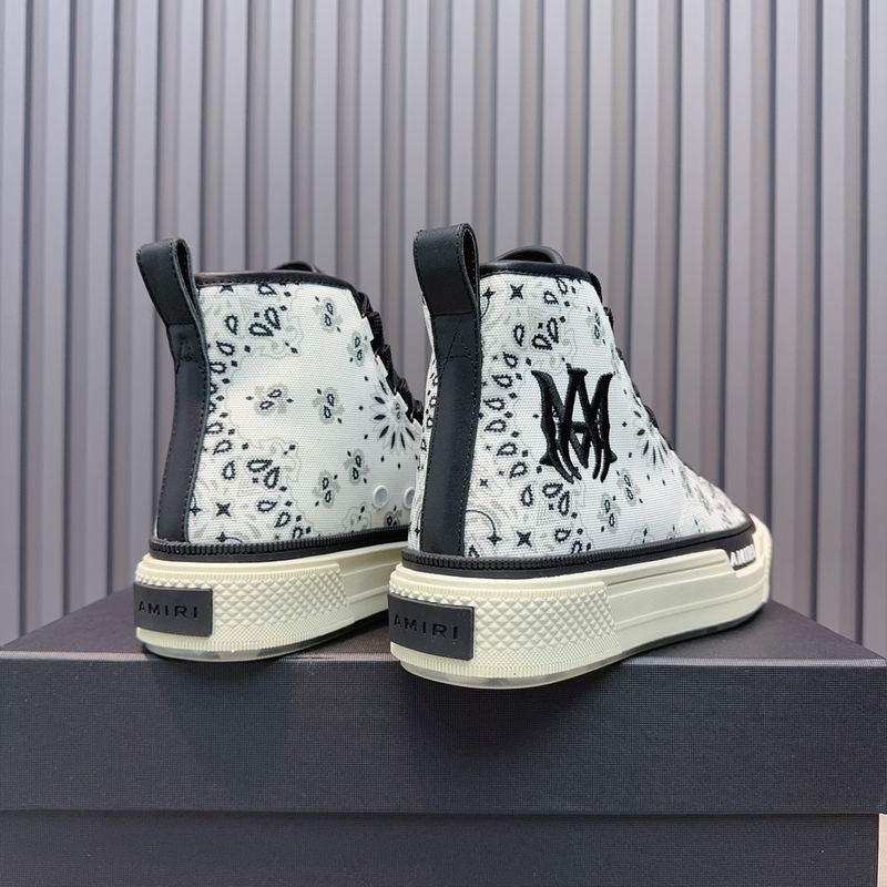 Amiri Court High — White / Black Bandana