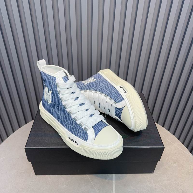 Amiri Court High — Blue AMIRI Monogram