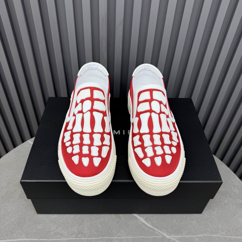 Amiri Skel Slip-On — Red / White
