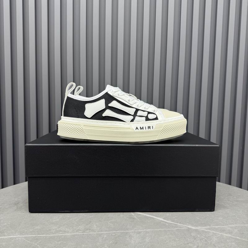 Amiri Skel Court Low — Black / White