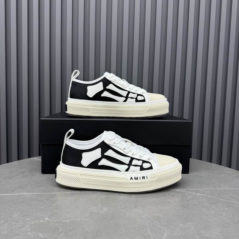Amiri Skel Court Low — Black / White