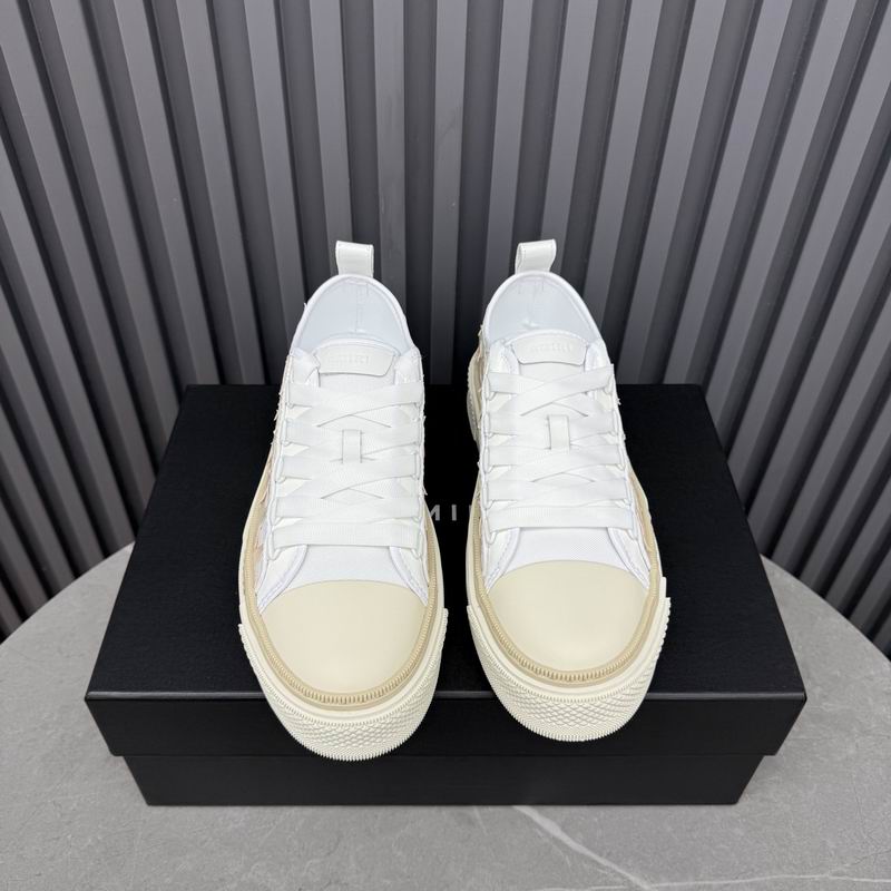 Amiri Stars Court Low — White / Beige