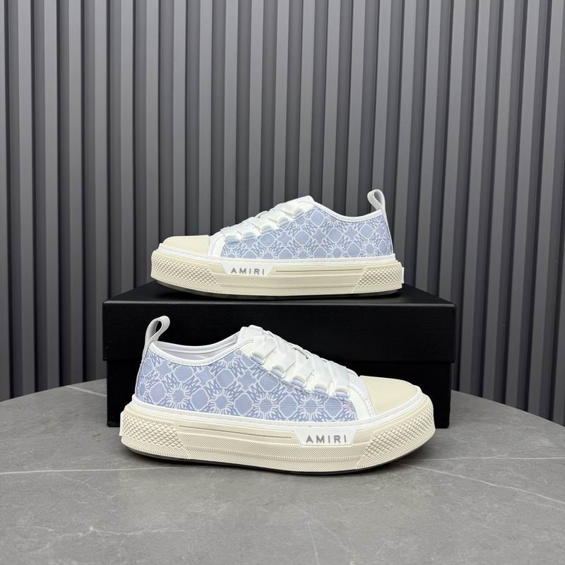Amiri Stars Court Low — White / Gold