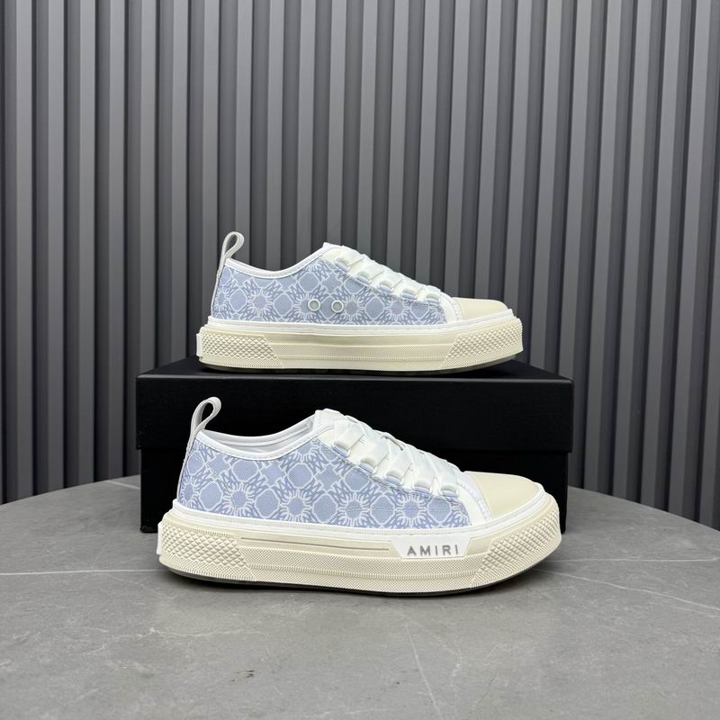 Amiri Stars Court Low — White / Gold