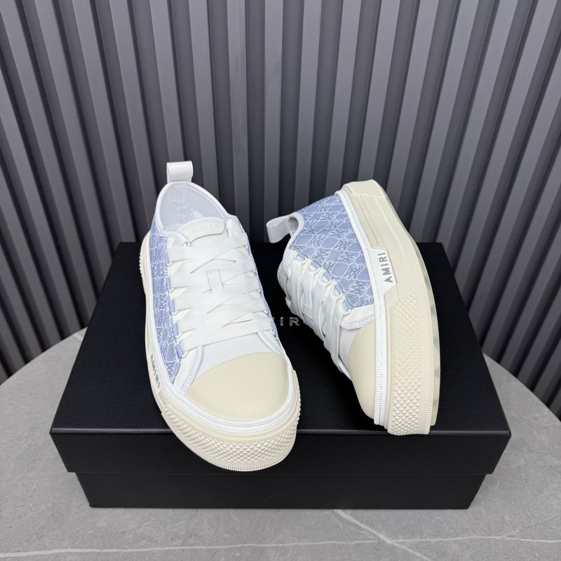 Amiri Stars Court Low — White / Gold