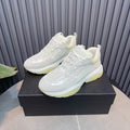 Amiri Bone Runner Low-Top Sneaker – Triple White