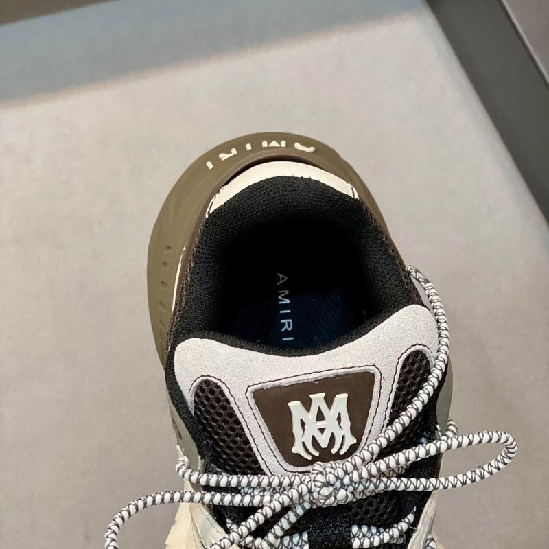 Amiri MA Runner Sneaker – White / Brown / Black