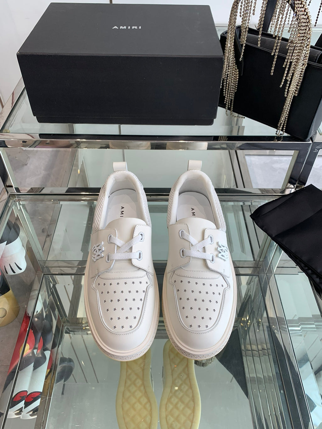 Amiri Star Deck Loafer – Triple White