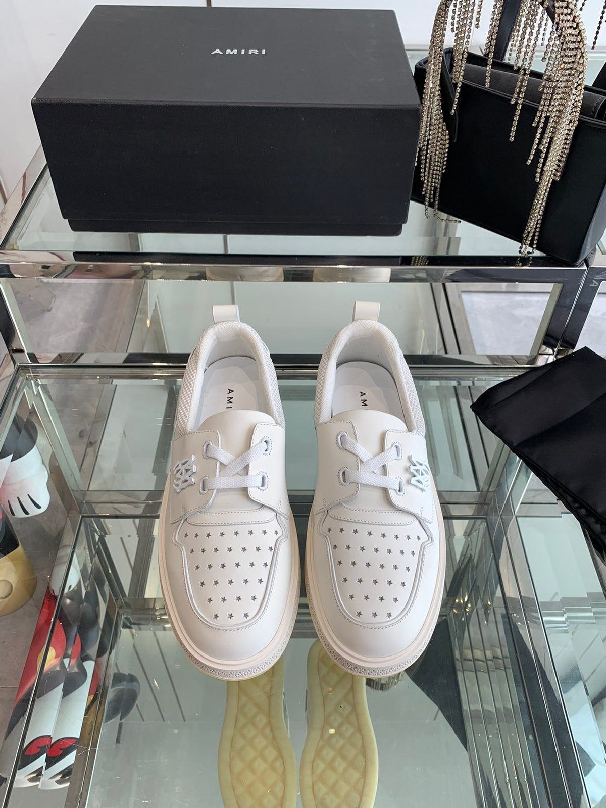 Amiri Star Deck Loafer – Triple White