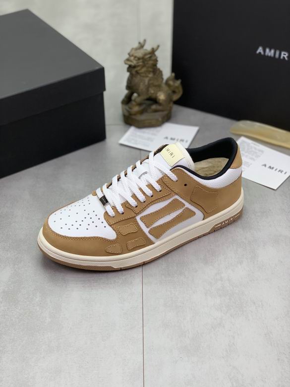 Amiri MA-1 Low Sneaker – White / Tan