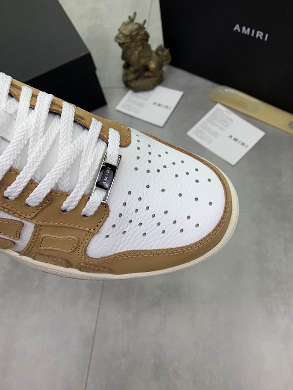 Amiri MA-1 Low Sneaker – White / Tan