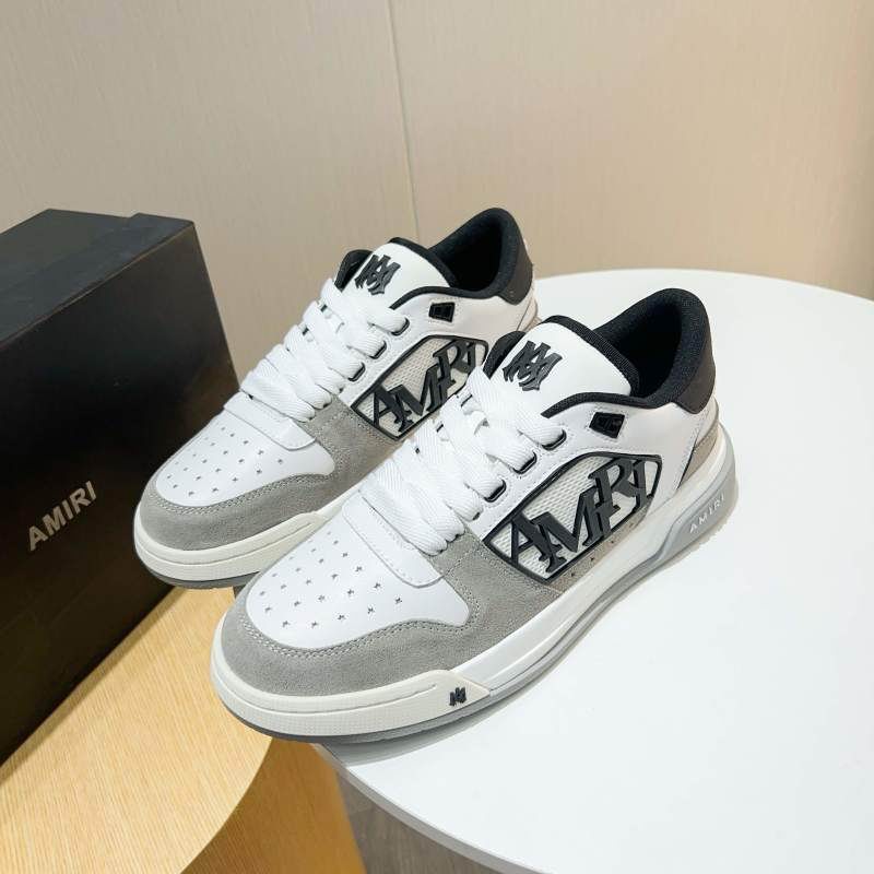 Amiri Classic Low Sneaker – White / Grey / Black