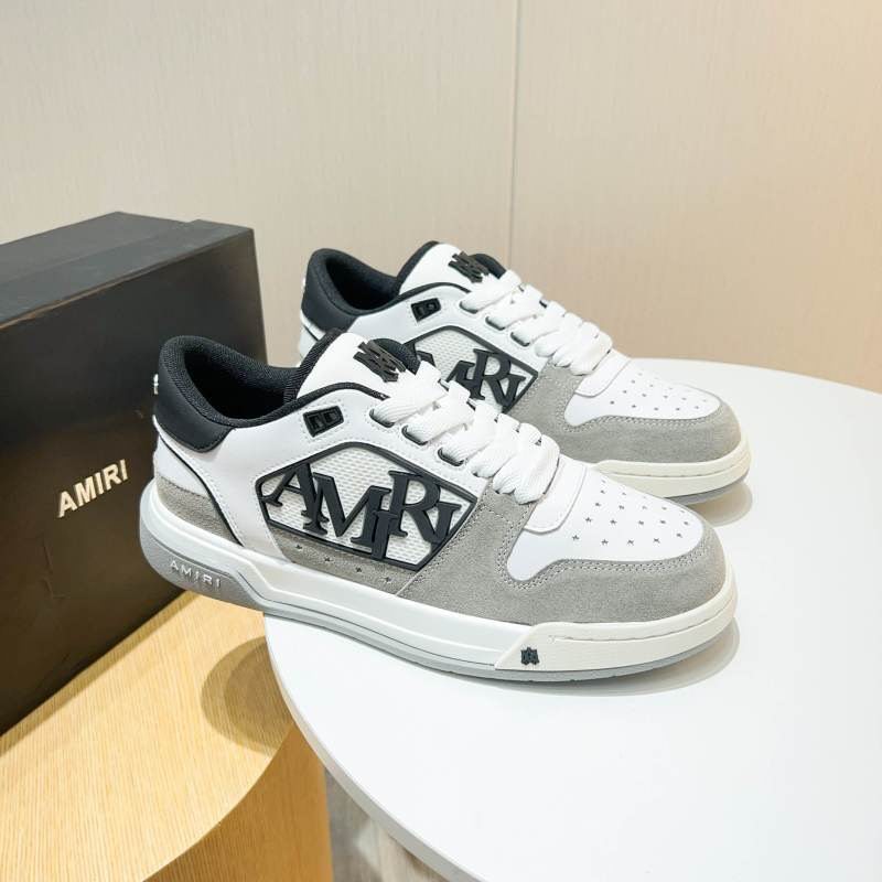 Amiri Classic Low Sneaker – White / Grey / Black