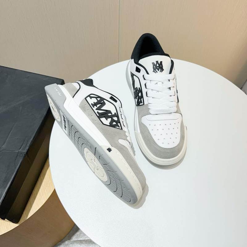 Amiri Classic Low Sneaker – White / Grey / Black