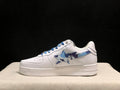 BAPE Sta Low 'Blue Camo' | White & Blue Camouflage Low-Top Sneaker
