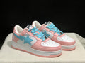 BAPE STA Low-Top Sneaker – Pink / Baby Blue