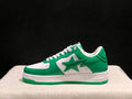 BAPE STA Low-Top Sneaker – White / Green