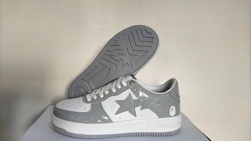 BAPE STA Low 'Multi-Style' Vol. 2 | Black/White, Grey Patent & White/Grey | EU 36–40