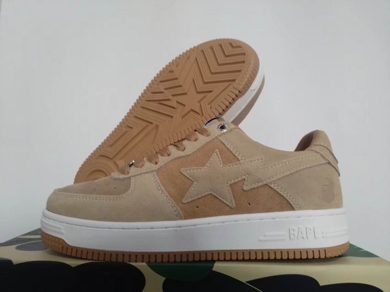 BAPE Sta Low 'Pink Rose' | Suede Star Panel Low-Top Sneaker