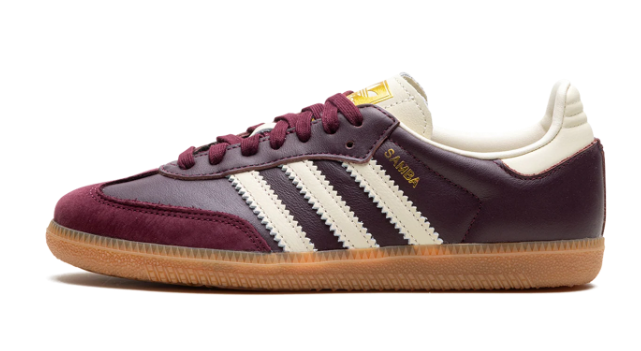 Adidas Samba OG WMNS - Maroon/Cream White (ID0477)