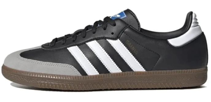 Adidas Samba Vegan - Black/White/Brown (H01878)